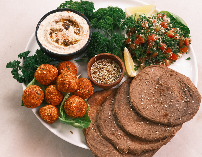 Nourish Bowl & Falafel Plate